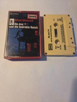 Die Drei Fragezeichen Folge 33 und die bedrohte Ranch 4-fach Silber geschraubt Gelb 515933.4 Europa(Schrauben auf Seite 2/Innencover minimal beschrieben)